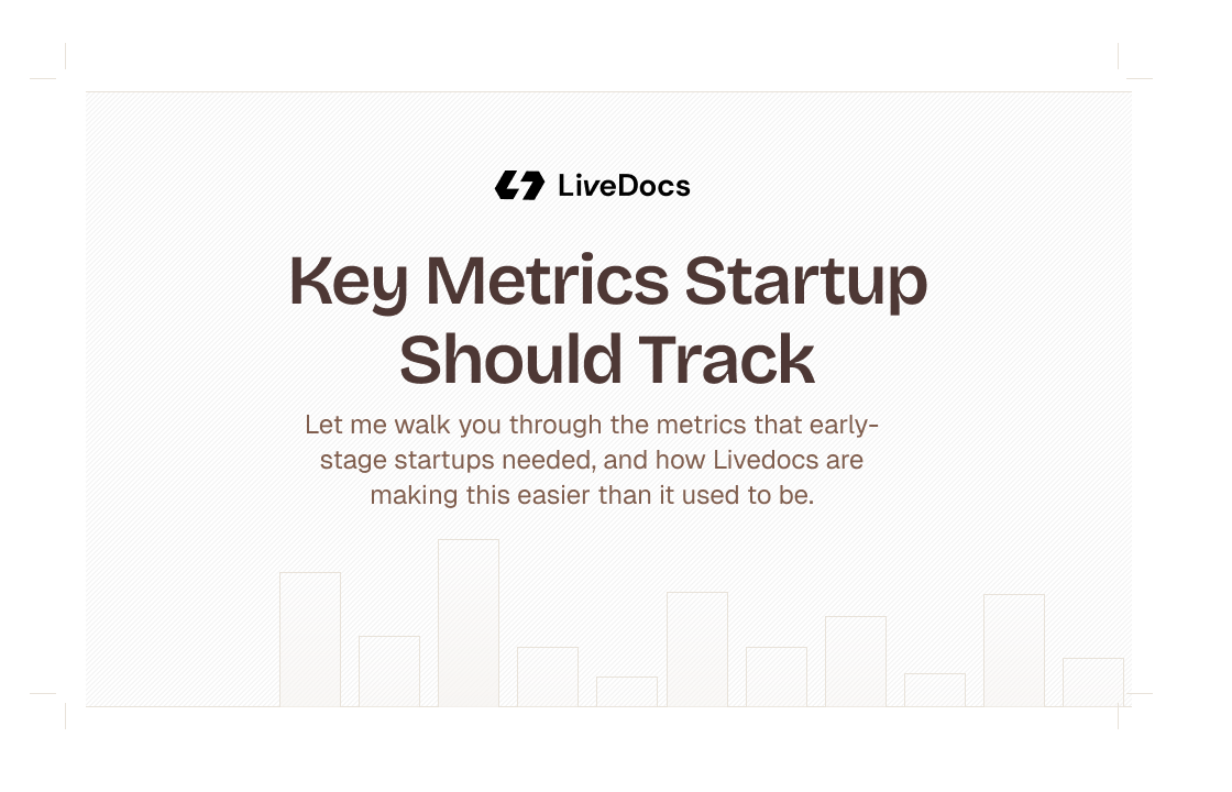 Key Metrics Every Startup Should Track