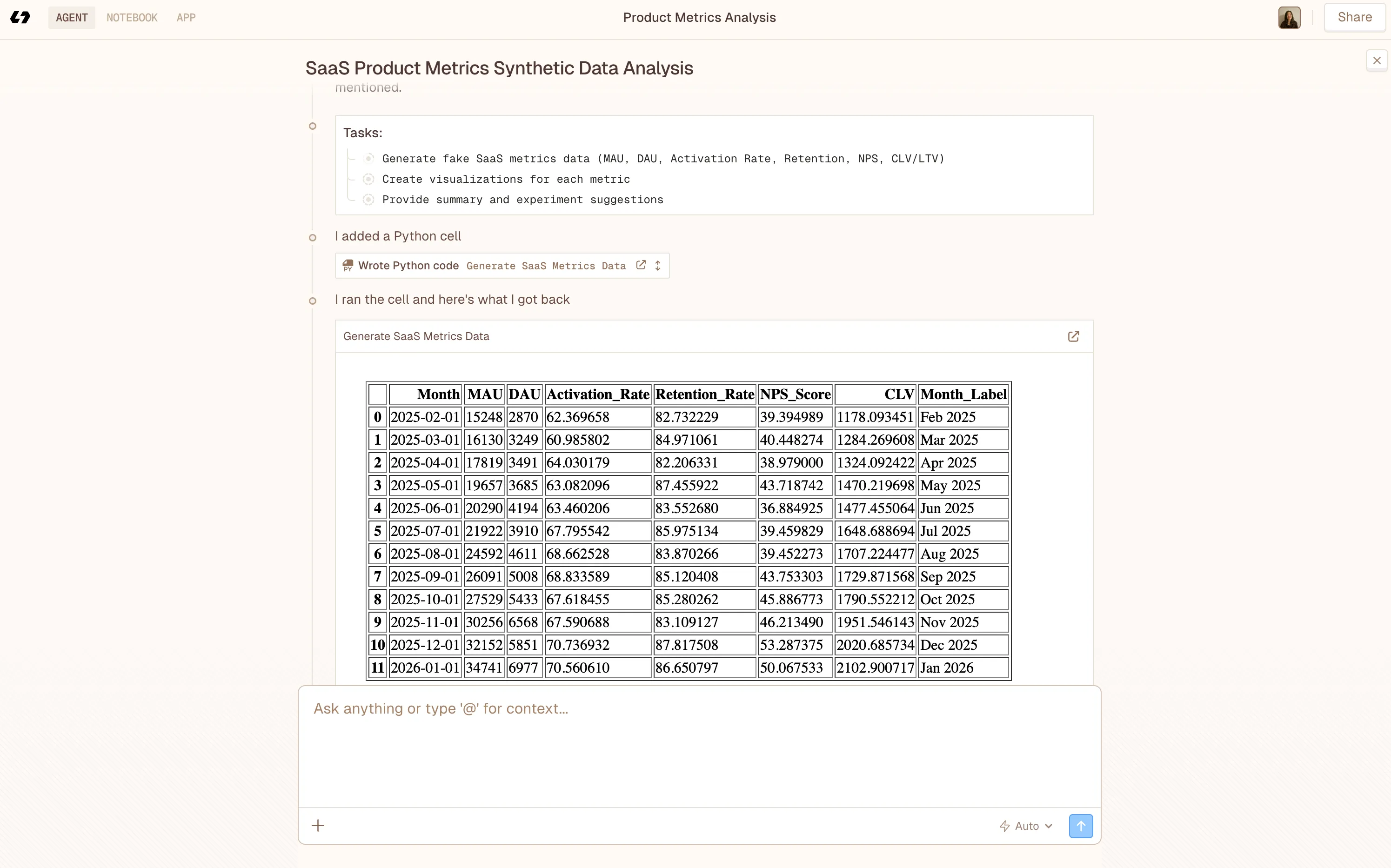 Livedocs Agent Analysis