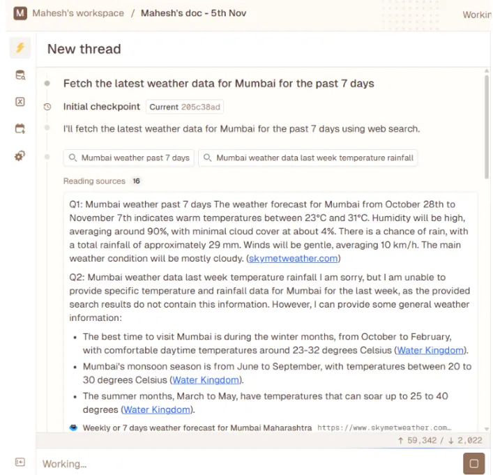 Livedocs Data Fetching