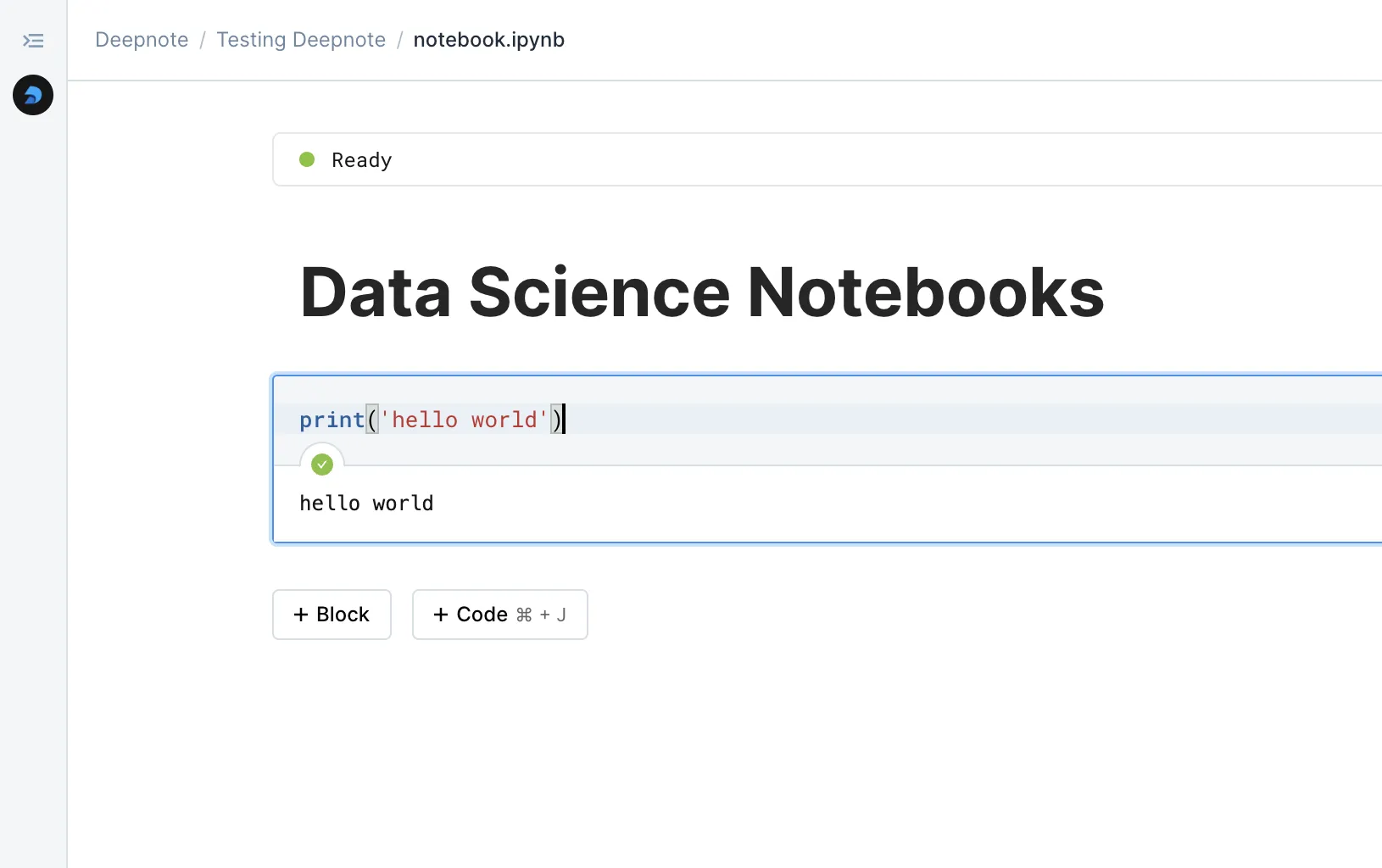 Deepnote