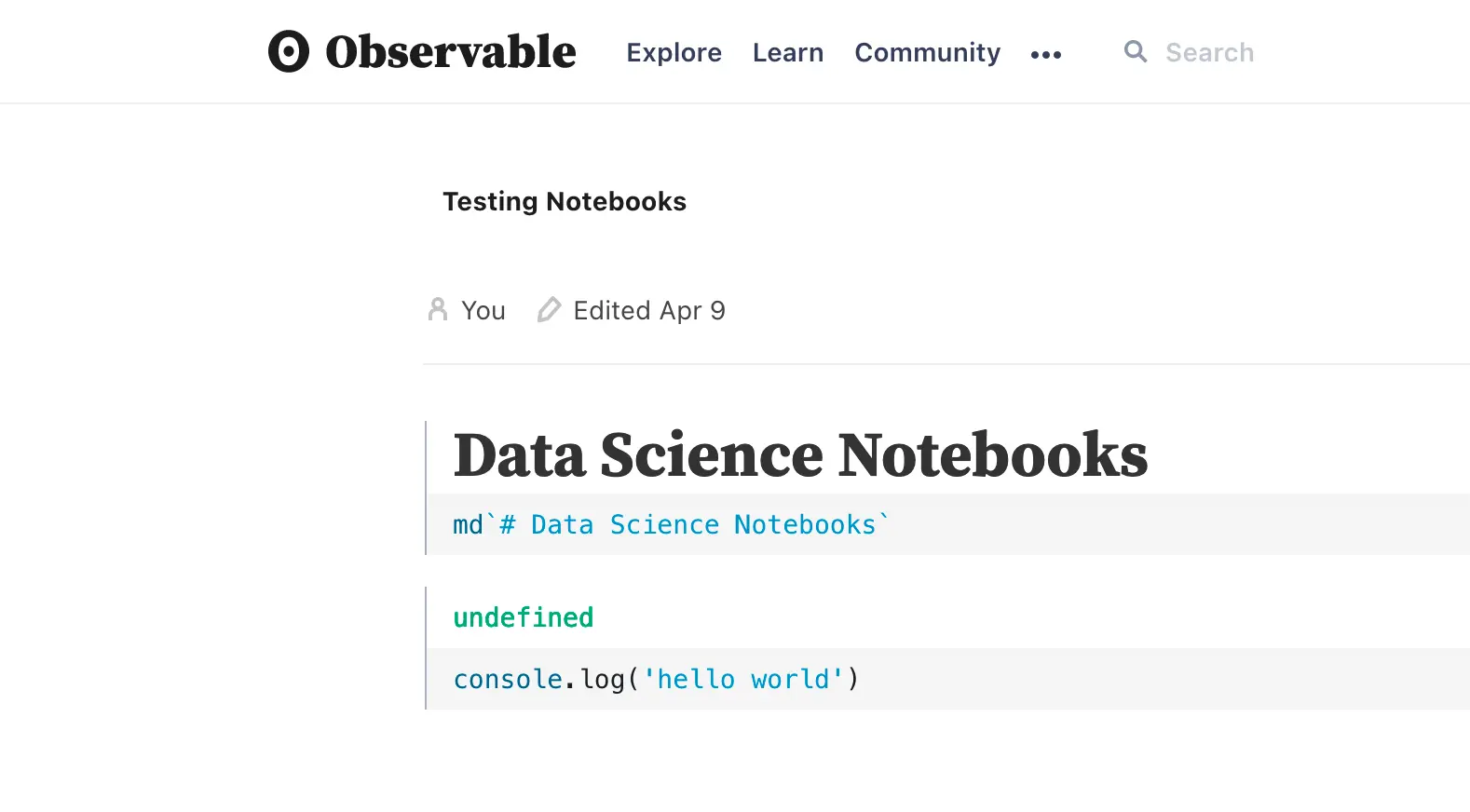 Observable